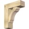 Ekena Millwork Olympic Block Rough Sawn Bracket w/ Offset Brace, Douglas Fir, 8"W x 24"D x 28"H BKT0806X24X28OLY05RDF - alternate 1